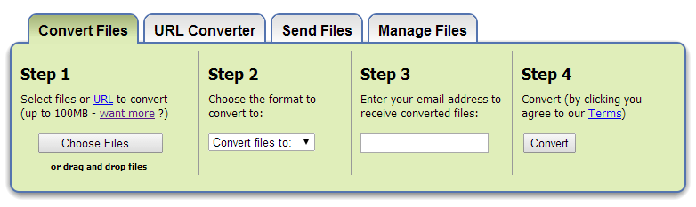 Convert Between Many Different Files Types Online - 38
