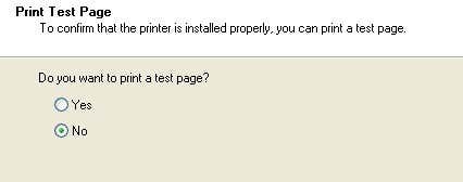 print test page