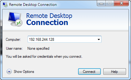 cannot connect to windows 7 computer with remote desktop