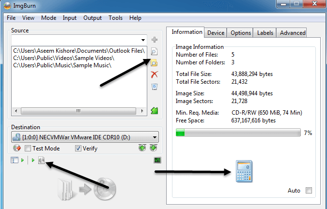 How to Burn  Copy  and Backup a CD or DVD - 13