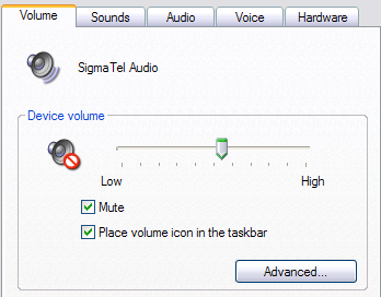 how to get volume control back on taskbar vista