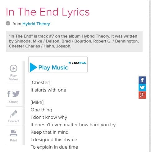 This is a song that doesn't end lyrics