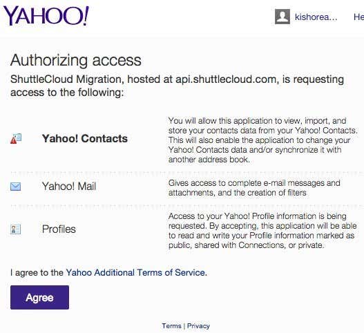 authorize email access