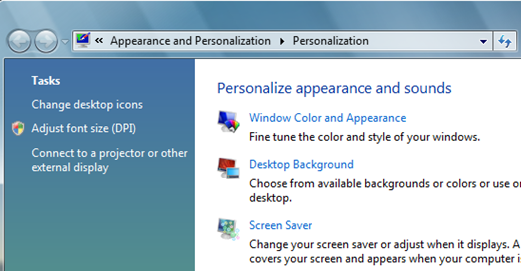 change desktop icons