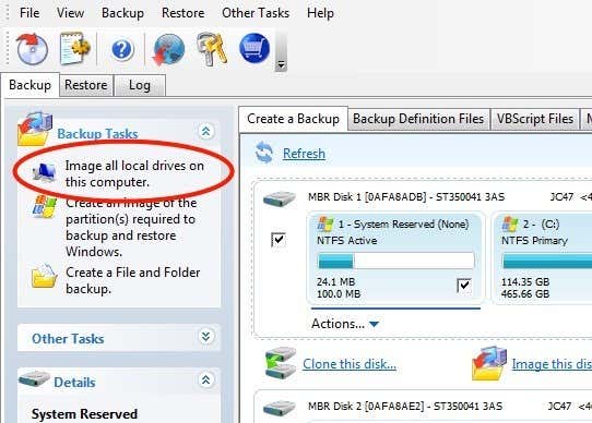 5 Free Disk Imaging/Cloning Utilities for Windows image 3