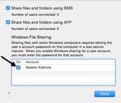 file sharing options