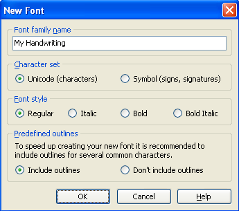 fonts