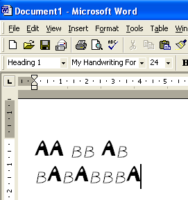 windows fonts