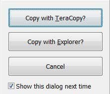 copy with teracopy