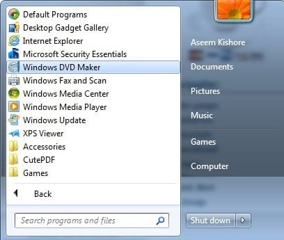how to install windows dvd maker on windows 8