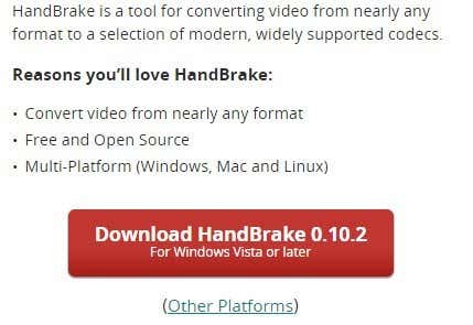 handbrake download