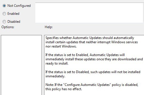 Disable Restart Now Message After Windows Automatic Update Message - 46