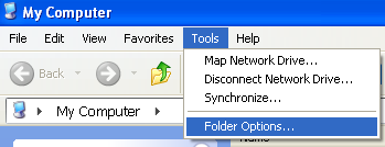 tool folder options