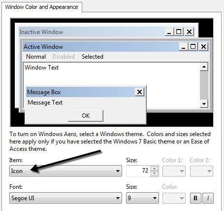 How to Change Desktop Icon Size in Windows 7 & Vista