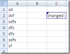 excel cambios