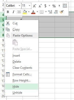 How to Hide Sheets  Cells  Columns  and Formulas in Excel - 72