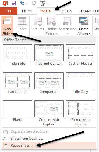 reuse slides