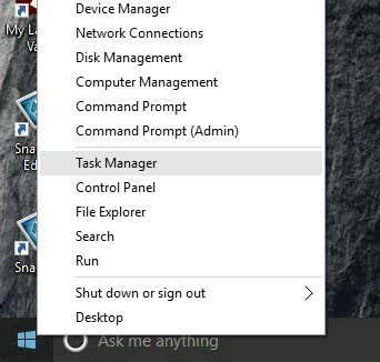 task manager windows 10
