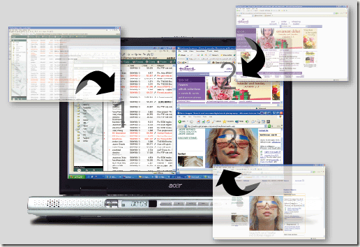 Split or Divide Your Desktop Screen into Multiple Parts - 32