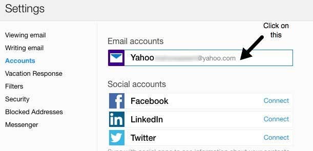 yahoo mail accounts