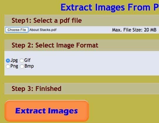 pdfaid extract images