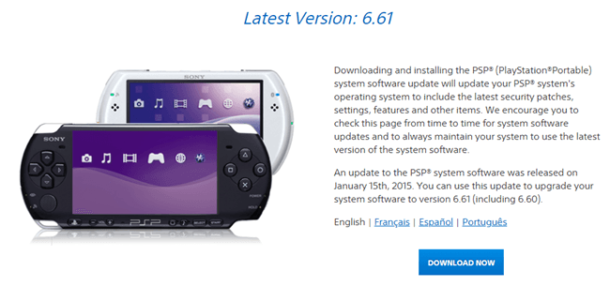 How to Update Your PSP Firmware