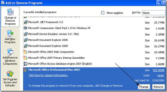 Remove ctfmon.exe for Office XP, 2003 users image