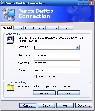 ctrl alt Del remote desktop