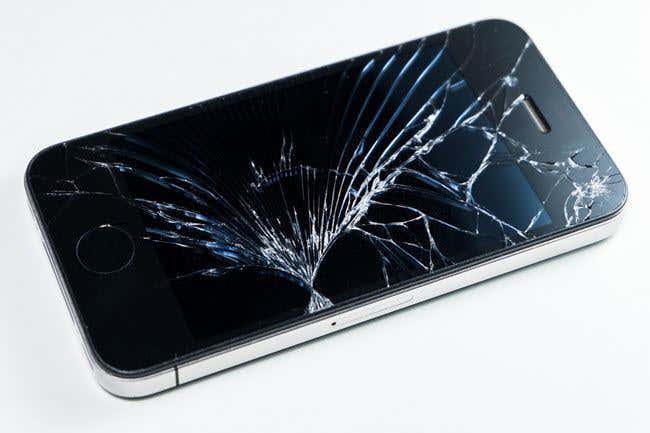 iphone cracked