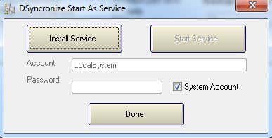 install as service