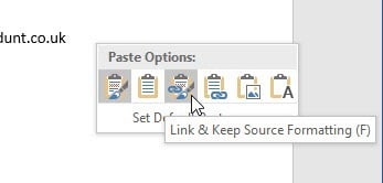 Insert an Excel Worksheet into a Word Doc - 47