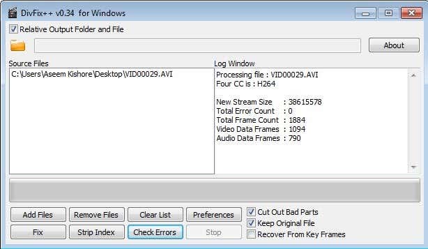 How to Repair Corrupted or Damaged AVI Files - 9