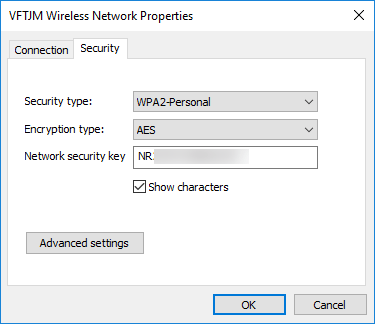 network password