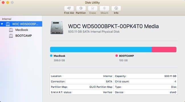 disk utility