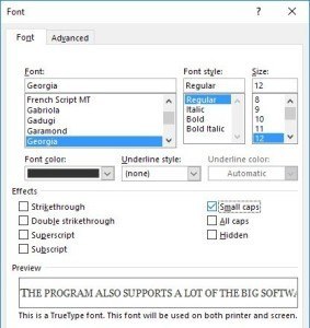Turn Caps Lock Text back to Normal in MS Word