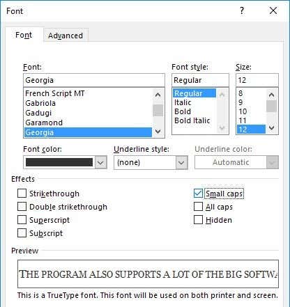 how to do big and small caps in word how to do big and small caps in word