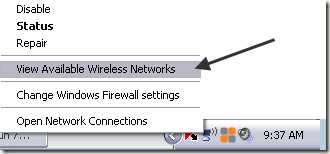 configuración de red inalámbrica