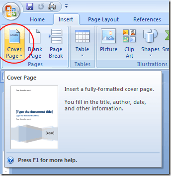 how to add pages to word document