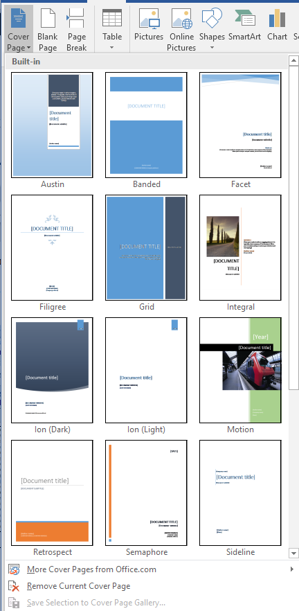 Add A Cover Page To A Word Document add-a-cover-page-to-a-word-document