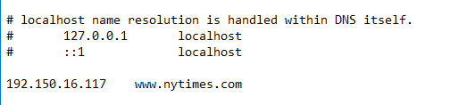 Edit the Windows Hosts File to Block or Redirect Websites - 95