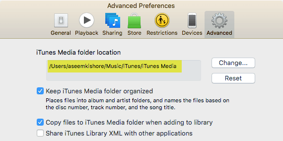 How to Setup an iTunes Library On an External Hard Drive or NAS - 74
