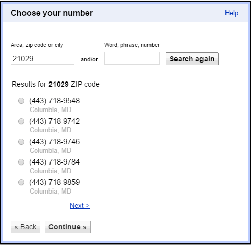 get a new number