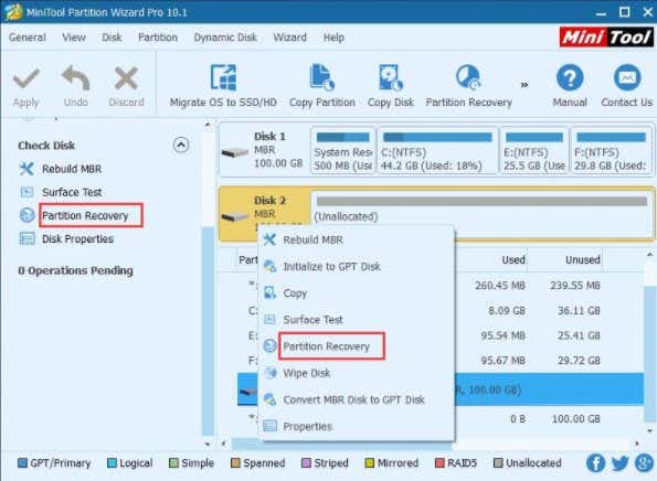 hard drive formatting tool windows