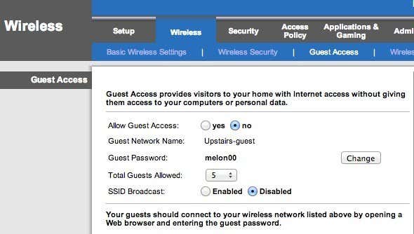 Guest network