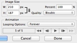 How to Create Animated GIFs from Images using Photoshop CS6 - 47