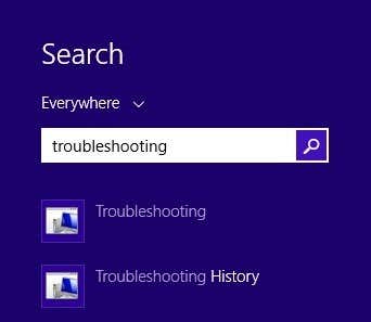 charms search troubleshooting