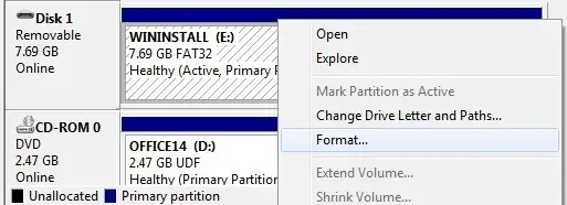 How to Format USB Drive and Memory Stick with NTFS - 5