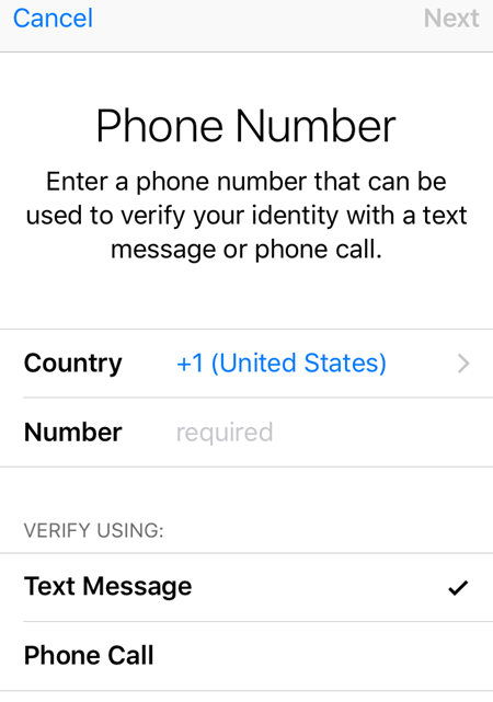 How to Enable Two Factor Authentication for iCloud on iOS - 3
