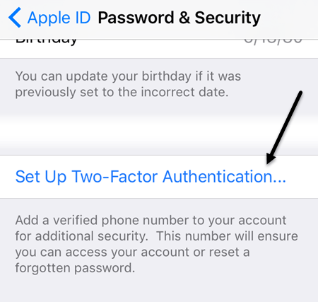 How to Enable Two Factor Authentication for iCloud on iOS - 85