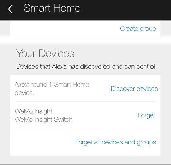 How To Control A Wemo Insight Switch Using Alexa Amp Echo